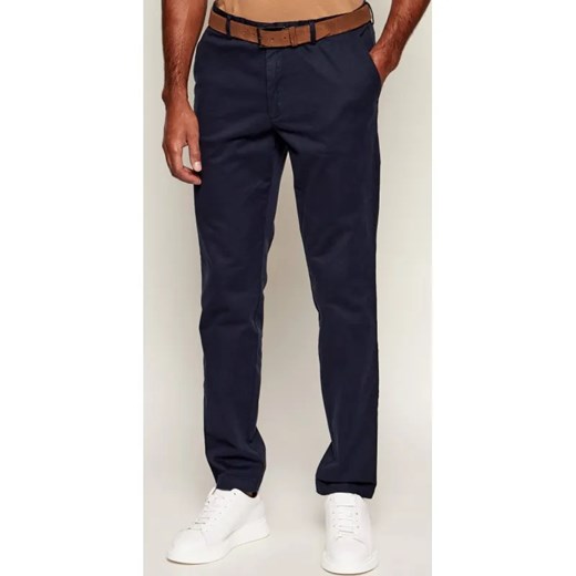 BOSS BLACK Spodnie chino Kaito1 | Slim Fit | stretch 48 Gomez Fashion Store