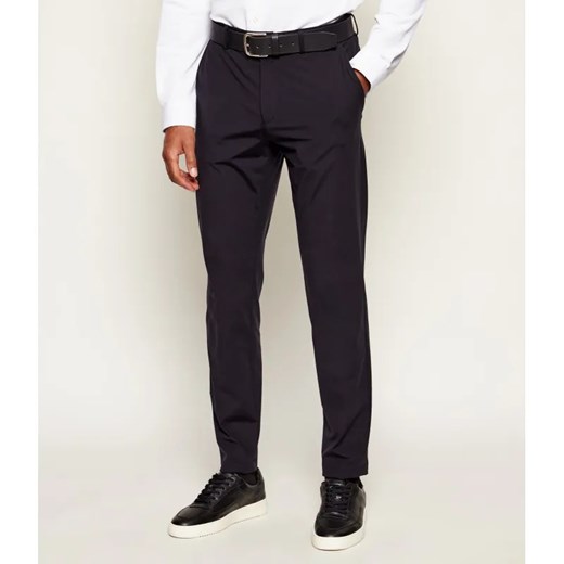 BOSS BLACK Spodnie chino P-GeniusJ-RDS-WG-233 | Slim Fit - id: BB261M000009001 - marki BOSS HUGO BOSS - 187311662 BOSS BLACK Spodnie chino P-GeniusJ-RDS-WG-233 | Slim Fit ze sklepu Gomez Fashion Store w kategorii Spodnie męskie - zdjęcie 187311662