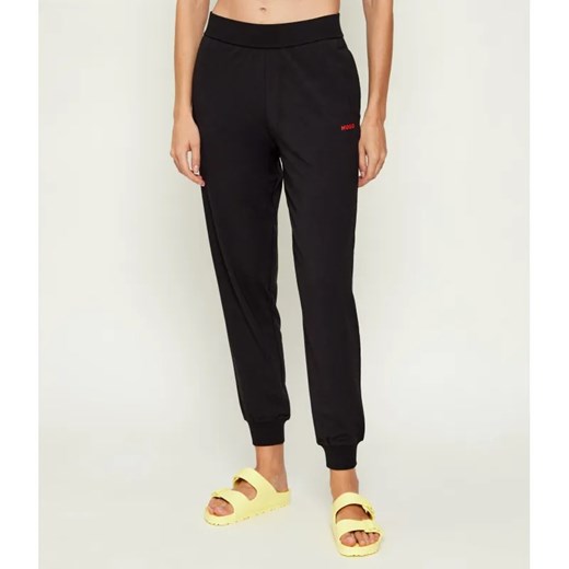 Hugo Bodywear Spodnie dresowe SHUFFLE PANTS | Regular Fit ze sklepu Gomez Fashion Store w kategorii Spodnie damskie - zdjęcie 187311670