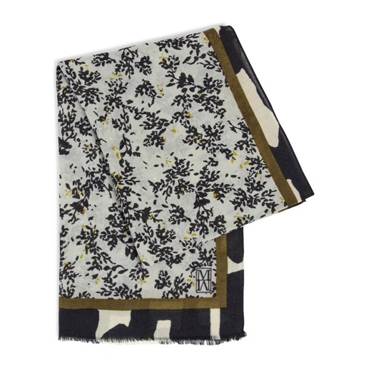 Marc O'Polo Szalik damski Kobiety Wełna jasnoniebieski wzorzysty ze sklepu vangraaf w kategorii Szaliki i chusty damskie - zdjęcie 187311890