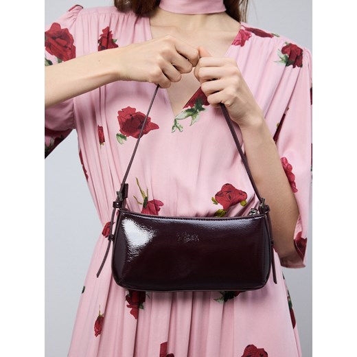 Reserved - Torebka na ramię - mahoniowy ze sklepu Reserved w kategorii Torebki damskie - zdjęcie 187312394