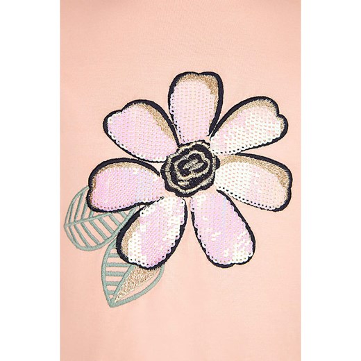 happy girls by Eisend Sukienka w kolorze łososiowo-granatowym Happy Girls By Eisend 140 okazja Limango Polska