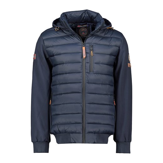Geographical Norway Kurtka przejściowa &quot;Boswell&quot; w kolorze granatowym Geographical Norway XXL Limango Polska okazyjna cena