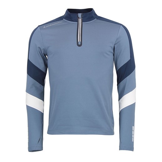 Peak Mountain Koszulka funkcyjna "Caspiro" w kolorze błękitno-granatowym - id: 17855001 - marki Peak Mountain - 187313374 Peak Mountain Koszulka funkcyjna "Caspiro" w kolorze błękitno-granatowym ze sklepu Limango Polska w kategorii T-shirty męskie - zdjęcie 187313374