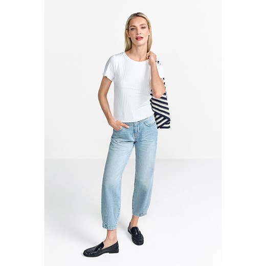 Rich &amp; Royal Koszulka w kolorze białym ze sklepu Limango Polska w kategorii Bluzki damskie - zdjęcie 187313400