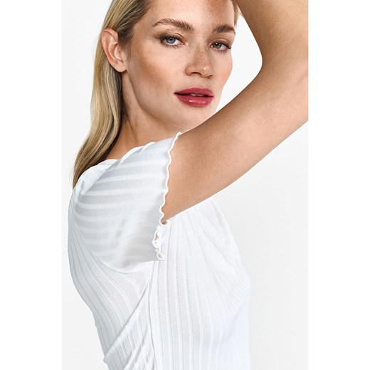 Rich &amp; Royal Koszulka w kolorze białym Rich & Royal S okazja Limango Polska