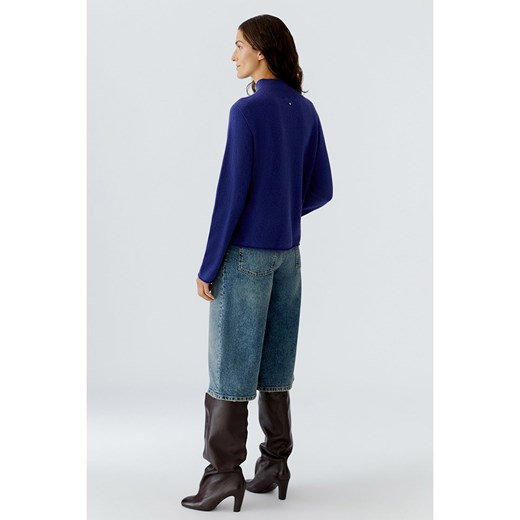 Oui Sweter w kolorze niebieskim 40 okazyjna cena Limango Polska