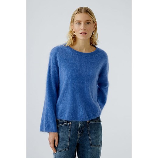 Oui Wełniany sweter w kolorze niebieskim 38 okazja Limango Polska