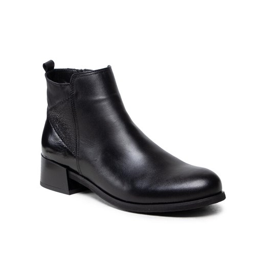 Botki Pollonus 5-1321-002 Czarny - id: 0000209276190 - marki Pollonus - 187313864 Botki Pollonus 5-1321-002 Czarny ze sklepu eobuwie.pl w kategorii Botki - zdjęcie 187313864
