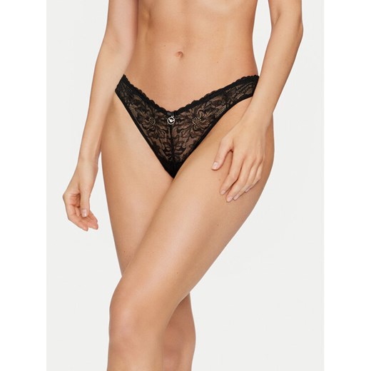 Emporio Armani Underwear Figi brazylijskie 164589 4R206 00020 Czarny ze sklepu MODIVO w kategorii Majtki damskie - zdjęcie 187314060