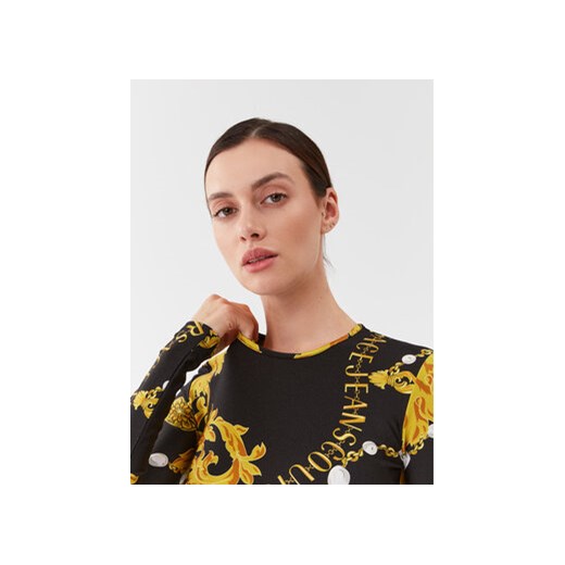 Versace Jeans Couture Body 75HAM221 Czarny Slim Fit 42 MODIVO