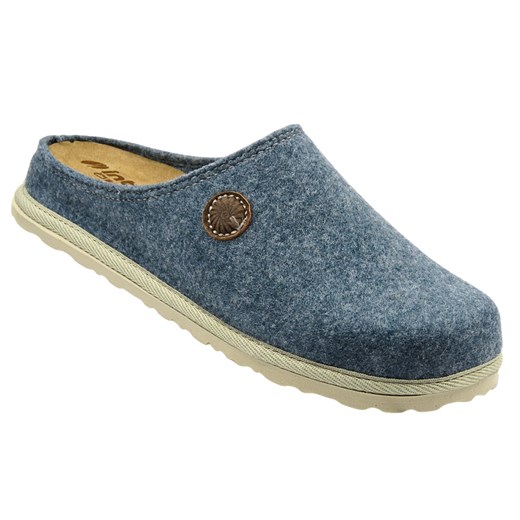 * Wygodne kapcie damskie INBLU CS-47, niebieskie ze sklepu ulubioneobuwie w kategorii Kapcie damskie - zdjęcie 187314701