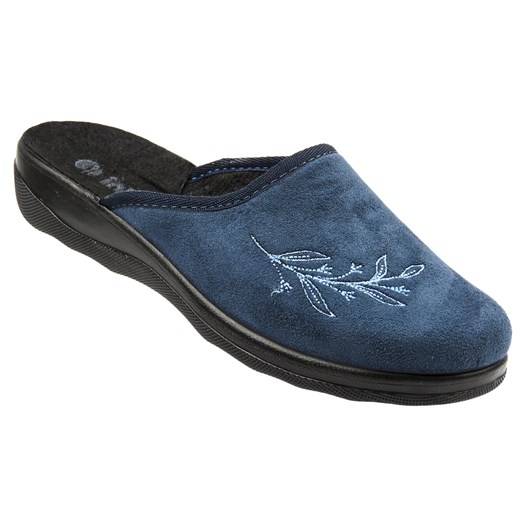 Wygodne kapcie damskie INBLU CA-1D, granatowe ze sklepu ulubioneobuwie w kategorii Kapcie damskie - zdjęcie 187314721
