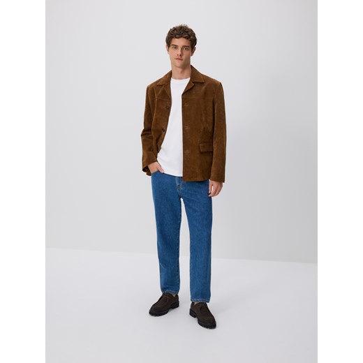 Reserved - Jeansy carrot fit - niebieski ze sklepu Reserved w kategorii Jeansy męskie - zdjęcie 187315463