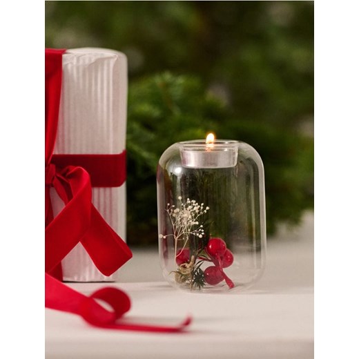 Sinsay - Świecznik ze świątecznym motywem - wielobarwny Sinsay One Size Sinsay