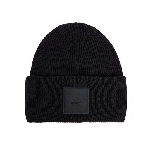 Czapka adidas Cuffed Beanie IY5255 Czarny ze sklepu eobuwie.pl w kategorii Czapki zimowe męskie - zdjęcie 187317314