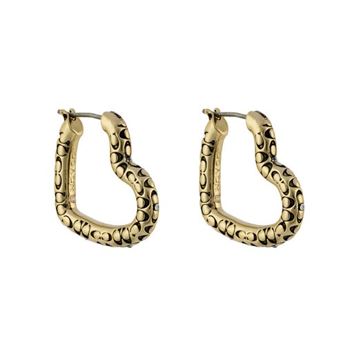 Kolczyki Coach 37460421 Złoty ze sklepu eobuwie.pl w kategorii Kolczyki - zdjęcie 187317331