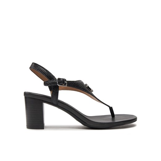 Sandały LAUREN RALPH LAUREN 802935564001 Czarny ze sklepu eobuwie.pl w kategorii Sandały damskie - zdjęcie 187317333