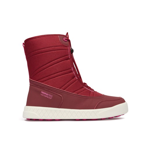Kozaki Reima Hankinen 5400031A Czerwony ze sklepu eobuwie.pl w kategorii Buty zimowe dziecięce - zdjęcie 187317372