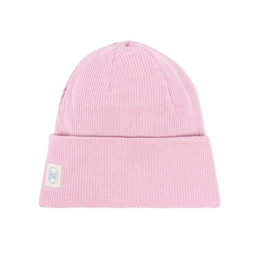 Czapka Buff Crossknit Beanie Camelia 132891.519.10 Różowy ze sklepu eobuwie.pl w kategorii Czapki zimowe damskie - zdjęcie 187317373
