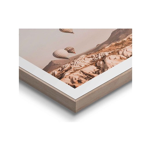 Orangewallz Druk artystyczny &quot;High Balloons Pure Essentials&quot; w ramce - Orangewallz 40x50 cm Limango Polska wyprzedaż