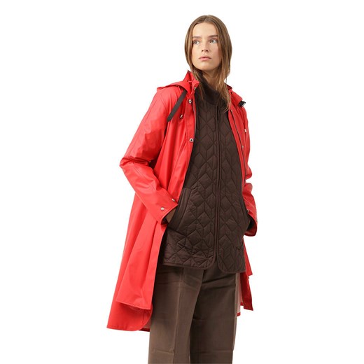 Ilse Jacobsen Płaszcz przeciwdeszczowy w kolorze czerwonym ze sklepu Limango Polska w kategorii Kurtki damskie - zdjęcie 187318493