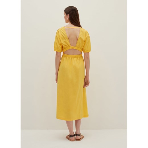 STEFANEL Sukienka w kolorze żółtym Stefanel 42 okazyjna cena Limango Polska