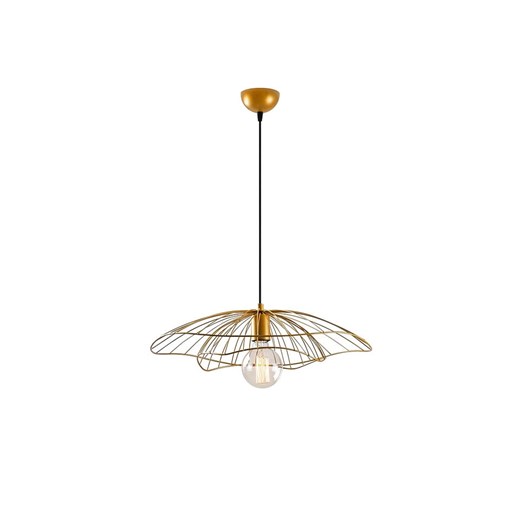 WellHome Lampa wisząca w kolorze złotym - 50 x 30 cm Wellhome onesize okazja Limango Polska