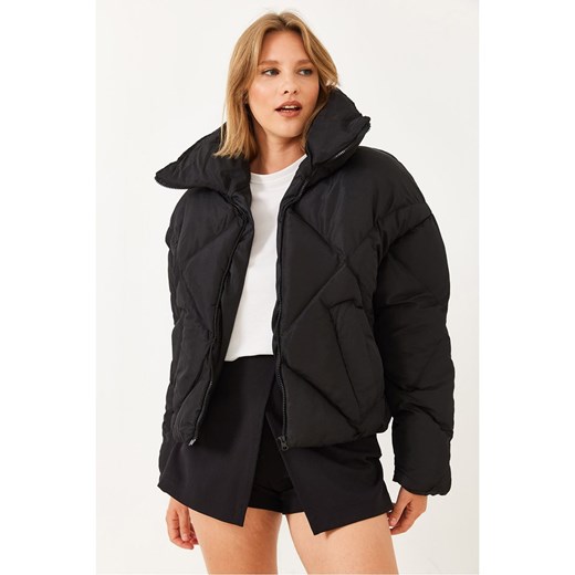 Happiness Istanbul Kurtka zimowa w kolorze czarnym Happiness Istanbul 38 wyprzedaż Limango Polska