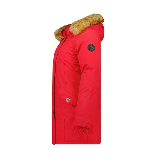 Geographical Norway Parka "Dinasty" w kolorze czerwonym Geographical Norway XL wyprzedaż Limango Polska