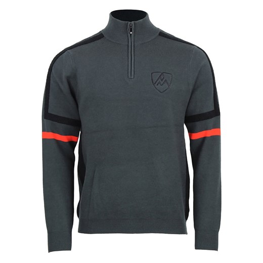 Peak Mountain Sweter &quot;Casta&quot; w kolorze szarym ze sklepu Limango Polska w kategorii Swetry męskie - zdjęcie 187318984