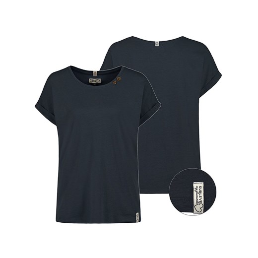 Sublevel Koszulka w kolorze granatowym - id: 17859585 - marki SUBLEVEL - 187319013 Sublevel Koszulka w kolorze granatowym ze sklepu Limango Polska w kategorii Bluzki damskie - zdjęcie 187319013