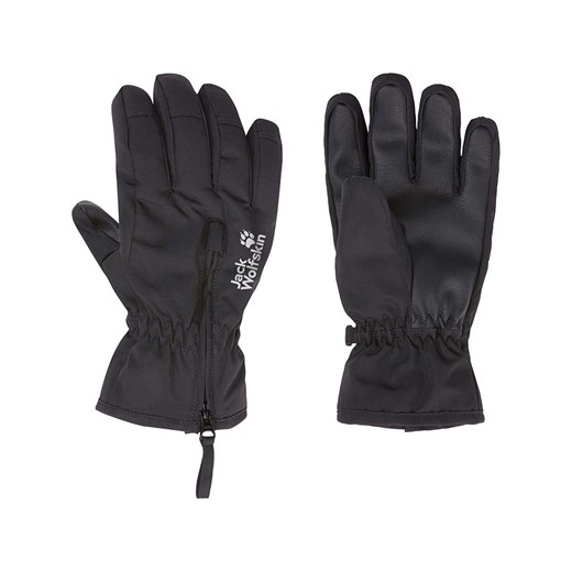Jack Wolfskin Rękawiczki funkcyjne &quot;Easy Zip&quot; w kolorze czarnym Jack Wolfskin 152 wyprzedaż Limango Polska
