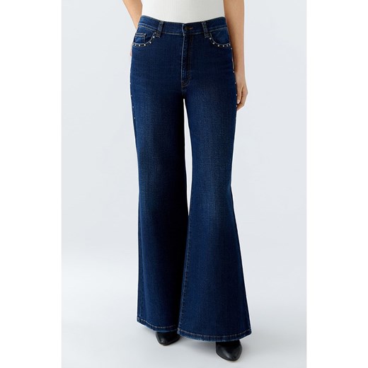 Oui Dżinsy - Comfort fit - w kolorze granatowym 38 wyprzedaż Limango Polska