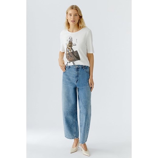 Oui Koszulka w kolorze białym - id: 17969869 - marki Limango Polska - 187319434 Oui Koszulka w kolorze białym ze sklepu Limango Polska w kategorii Bluzki damskie - zdjęcie 187319434