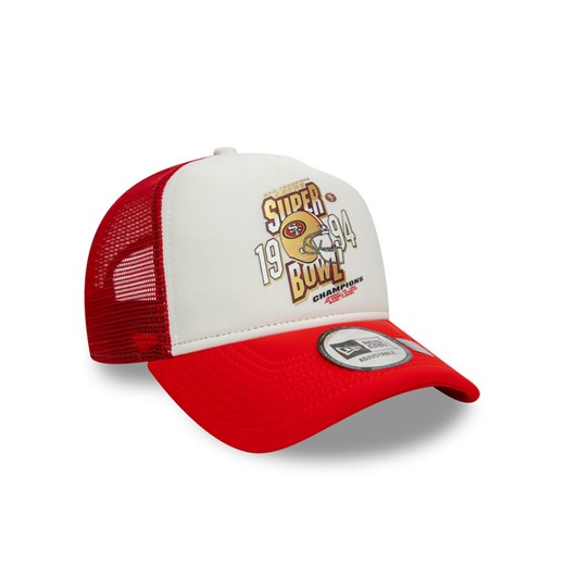 Czapka z daszkiem New Era San Francisco 49Ers Superbowl 60595295 Biały ze sklepu eobuwie.pl w kategorii Czapki z daszkiem damskie - zdjęcie 187319480