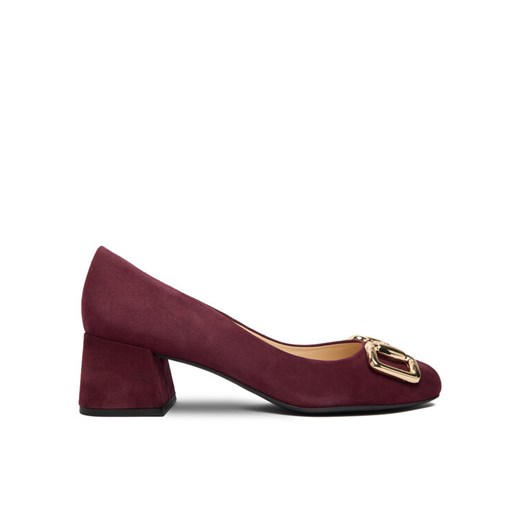 Półbuty HÖGL 0-184322-81000 Czarny ze sklepu eobuwie.pl w kategorii Czółenka - zdjęcie 187319513