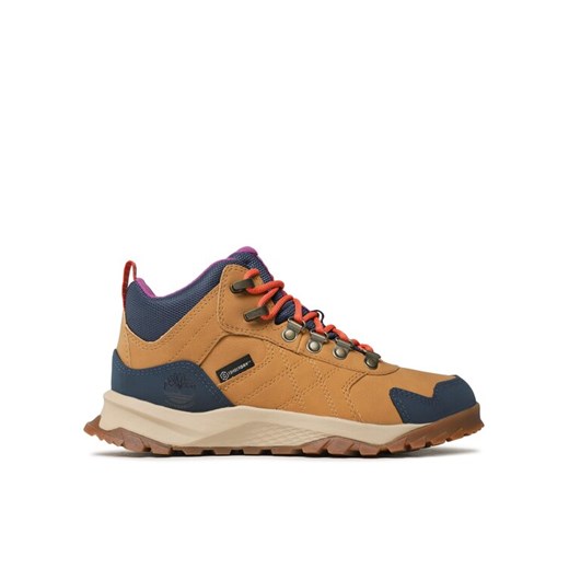 Timberland Trapery Lincoln Peak Mid Lthr WPTB0A5PHY2311 Brązowy ze sklepu MODIVO w kategorii Buty trekkingowe damskie - zdjęcie 187319863