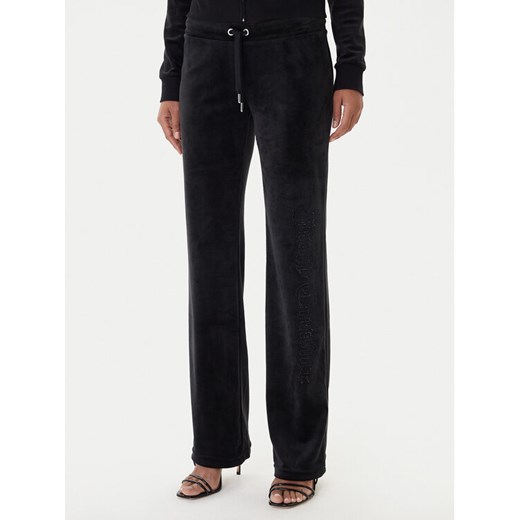 Juicy Couture Spodnie dresowe Christine JCWBJ225311 Czarny Flared Leg ze sklepu MODIVO w kategorii Spodnie damskie - zdjęcie 187319930