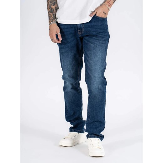 Męskie Spodnie Jeansowe Marcus Sebb 2216 Blue ink. 14-200303 ze sklepu YouNeedit.pl w kategorii Jeansy męskie - zdjęcie 187321484