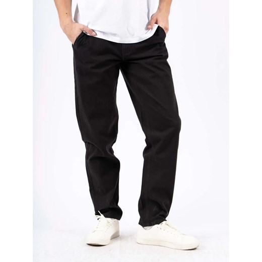 Męskie Spodnie Materiałowe Marcus Gerry Chino 9098 Black 16-200138 ze sklepu YouNeedit.pl w kategorii Spodnie męskie - zdjęcie 187321583