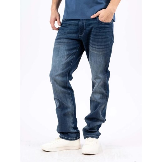 Męskie Spodnie Jeansowe Marcus Felix 2222 Jeans Texas Blue Used 14-200312 ze sklepu YouNeedit.pl w kategorii Jeansy męskie - zdjęcie 187321632