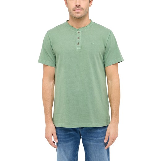 Męski T-Shirt Mustang Style Austin Dark Ivy 1016283 6326 ze sklepu YouNeedit.pl w kategorii T-shirty męskie - zdjęcie 187321722