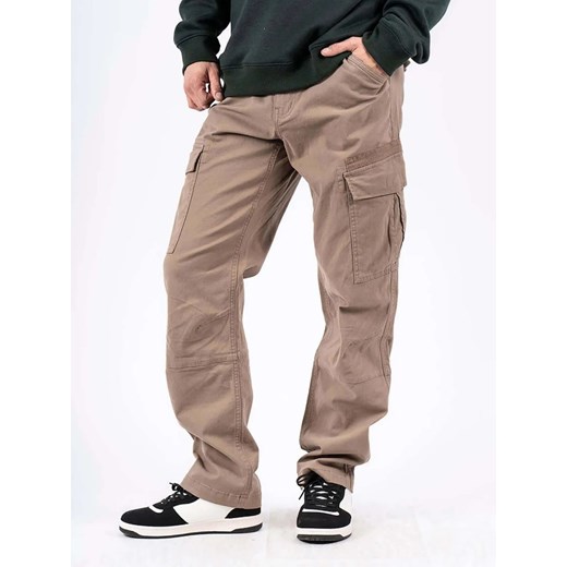 Męskie Spodnie Materiałowe Marcus Gerry Cargo 6080 Golden Sand 16-200146 ze sklepu YouNeedit.pl w kategorii Spodnie męskie - zdjęcie 187321863