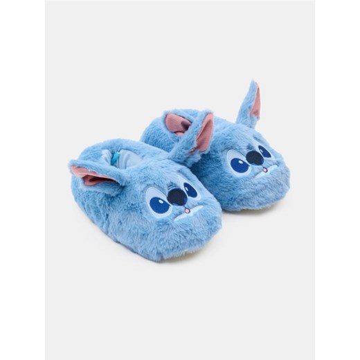 Sinsay - Ocieplane kapcie z futerkiem Lilo & Stitch - błękitny ze sklepu Sinsay w kategorii Kapcie dziecięce - zdjęcie 187322612