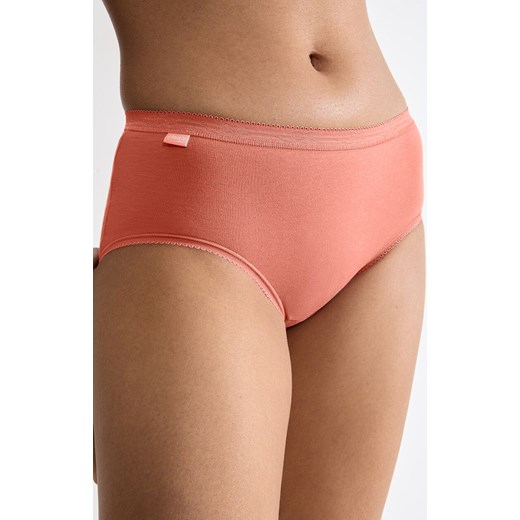 Sloggi 3-pak figi damskie Basic Midi 10107163-V021, Kolor morelowy, Rozmiar 36, Sloggi ze sklepu Primodo w kategorii Majtki damskie - zdjęcie 187322902