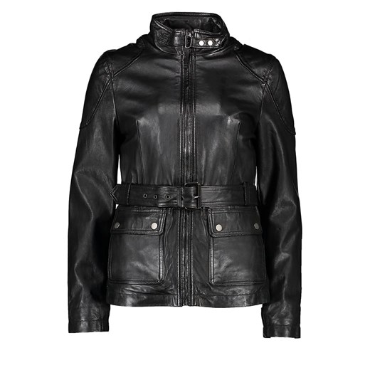 7eleven Skórzana kurtka &quot;Kati&quot; w kolorze czarnym ze sklepu Limango Polska w kategorii Kurtki damskie - zdjęcie 187323150