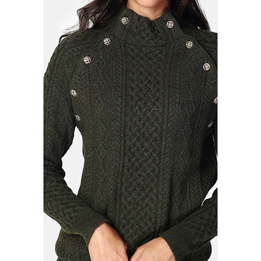 ASSUILI Sweter w kolorze khaki 38 okazyjna cena Limango Polska