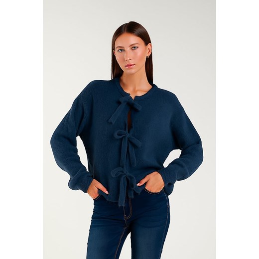 Tamba Kardigan w kolorze granatowym - id: 17824194 - marki Tamba - 187323381 Tamba Kardigan w kolorze granatowym ze sklepu Limango Polska w kategorii Swetry damskie - zdjęcie 187323381