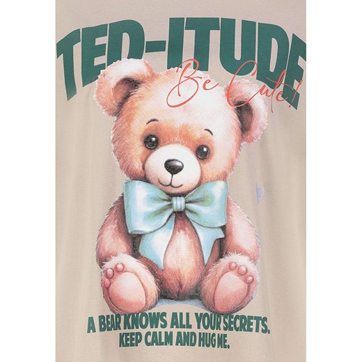 Sublevel Koszulka w kolorze beżowym XS wyprzedaż Limango Polska